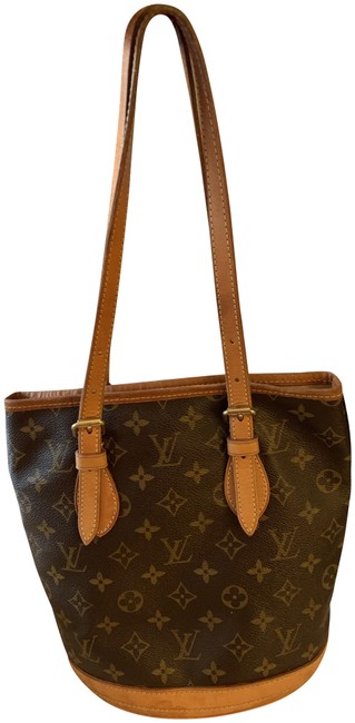 Louis Vuitton Bucket Petit Monogram Canvas Tote