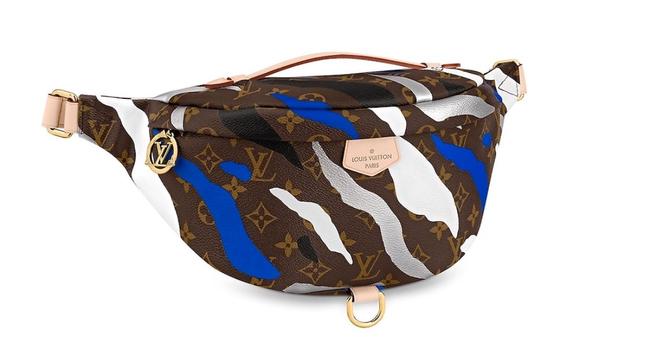 Louis Vuitton Bumbag Lol Lvxlol Brown Coated Canvas Cross Body Bag