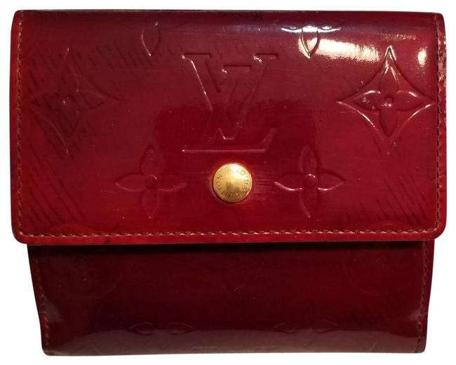 Louis Vuitton Burgundy Vernis Wallet
