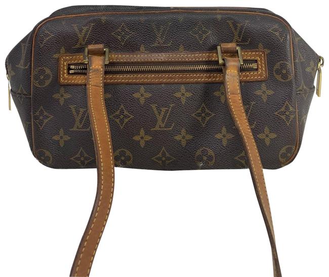 Louis Vuitton Cite Monogram Brown Shoulder Bag