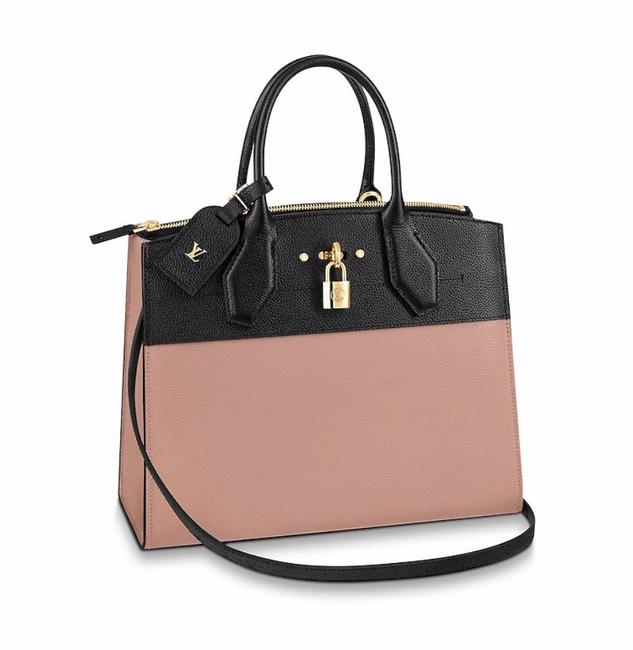 Louis Vuitton City Steamer Mm Magnolia Leather Satchel