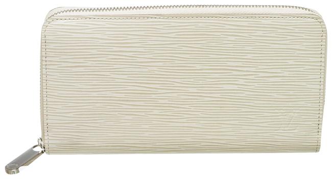 Louis Vuitton Cream 492643 Epi Leather Zippy Wallet