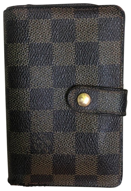 Louis Vuitton Damier French Purse Wallet Brown Wristlet