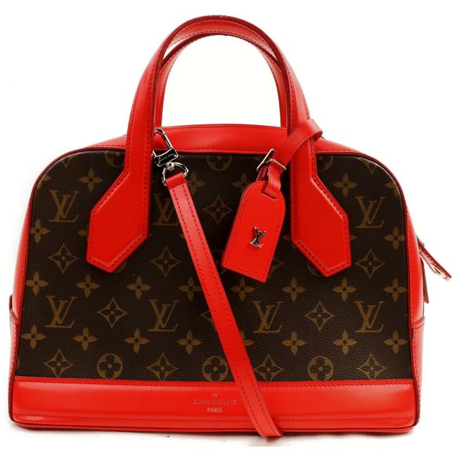 Louis Vuitton Dora Hand Pm Brown Monogram Shc7 10713 Tote