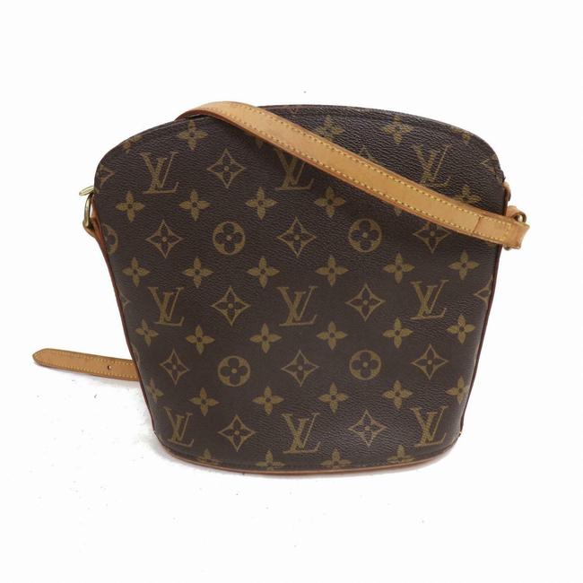 Louis Vuitton Drouot #3953l33b Brown Cross Body Bag