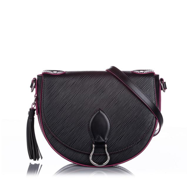 Louis Vuitton Epi Saint Cloud Nm Black Leather Cross Body Bag