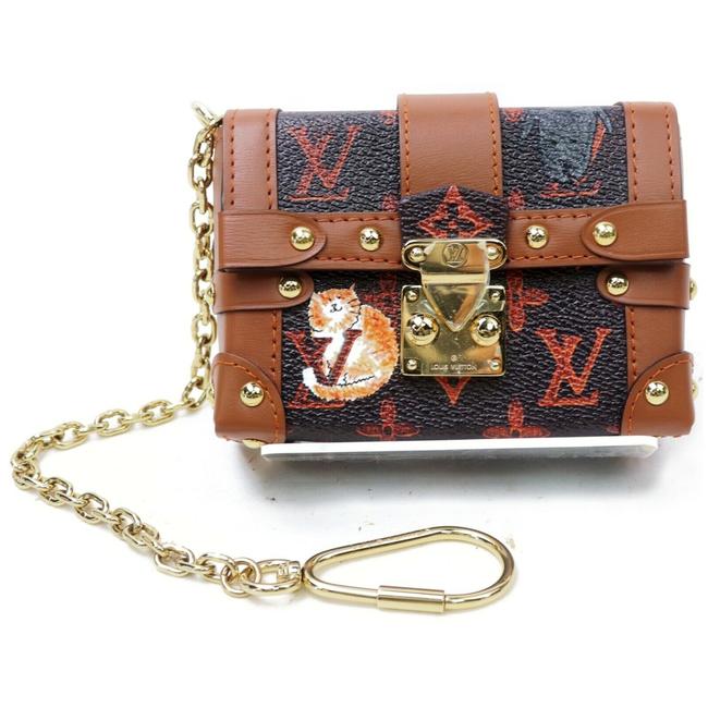 Louis Vuitton Essential Trunk Pouch Brown Shc7 10756 Clutch