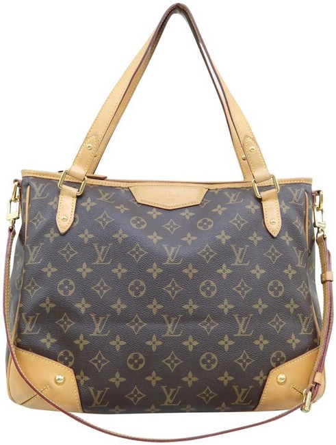 Louis Vuitton Estrela Mm Brown Monogram Canvas Satchel
