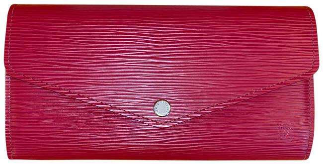 Louis Vuitton Fuchsia Sarah Epi Leather Wallet