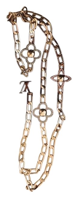 Louis Vuitton Gold Combo Chain Necklace Belt