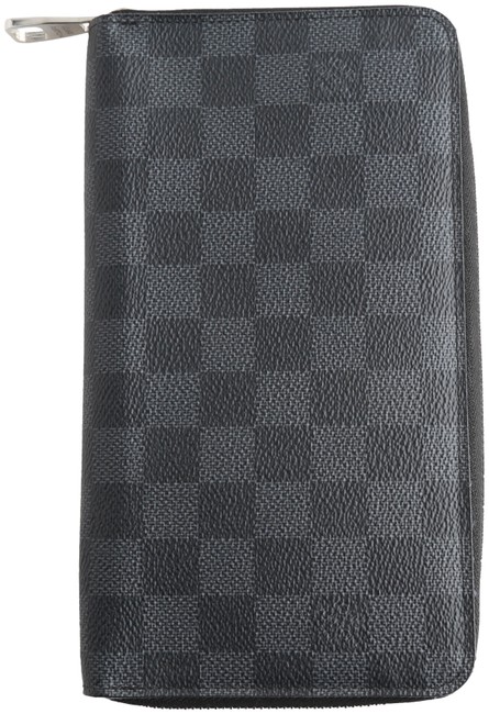 Louis Vuitton GrayBlack Zippy Organizer Damier Graphite Wallet