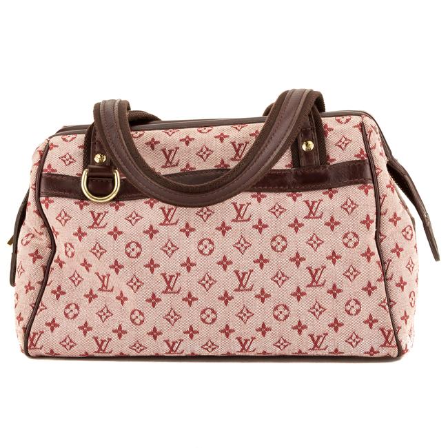 Louis Vuitton Josephine Cerise Monogram Mini Lin Pm 3948018 Red Tote