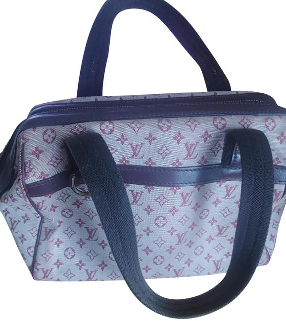 Louis Vuitton Josephine Cherry Red Monogram Canvas Satchel