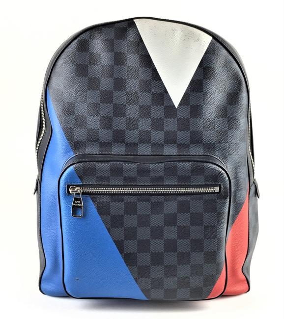 Louis Vuitton Josh Regatta Blue Damier Cobalt Canvas Backpack