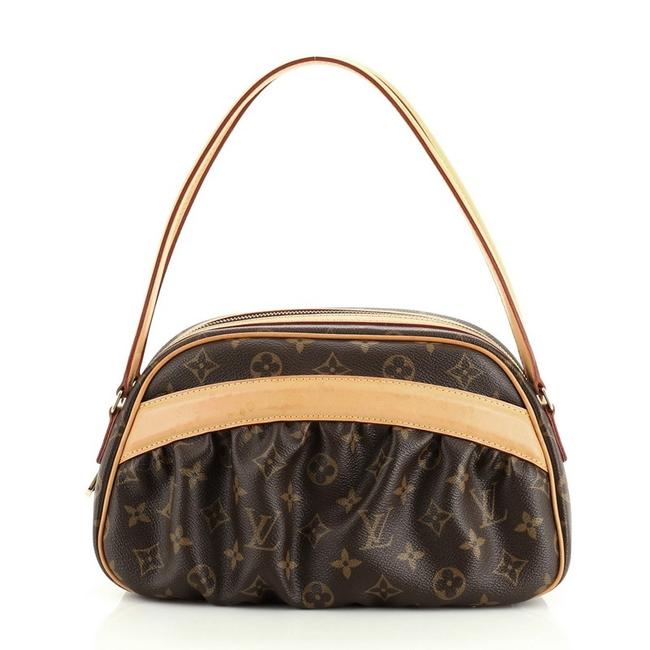 Louis Vuitton Klara Handbag Monogram Brown Coated Canvas Tote