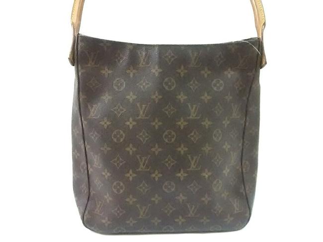 Louis Vuitton Looping Gm #5426l27b Brown Shoulder Bag