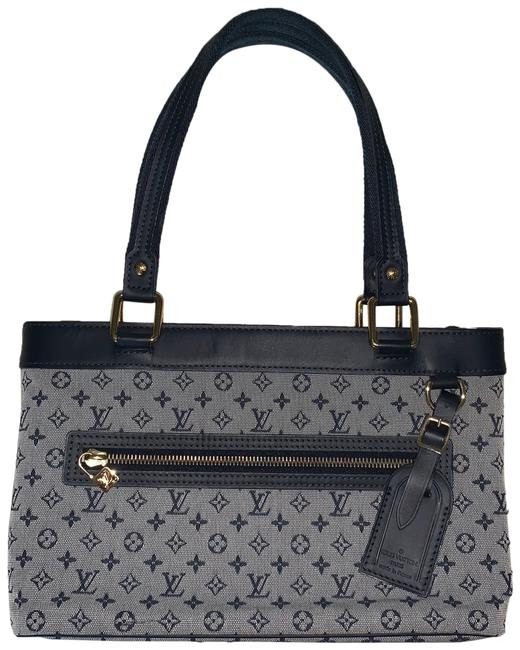 Louis Vuitton Lucille Pm M92676 Bleu Canvas Tote