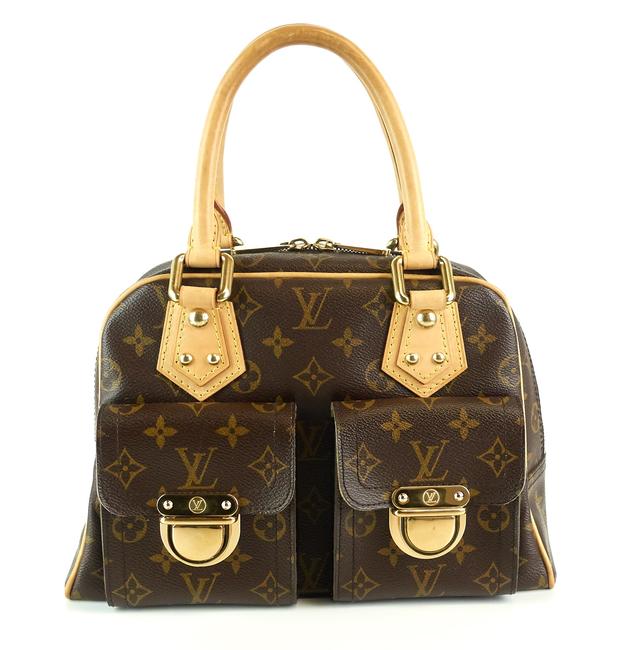 Louis Vuitton Manhattan Pm Monogram Canvas Tote