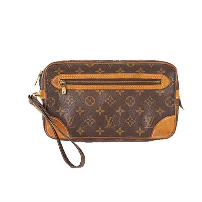 Louis Vuitton Marly Dragonne M51825 Men Monogram Clutch