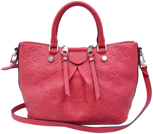 Louis Vuitton Mazarine Pm Cherry Monogram Empreinte Leather Satchel