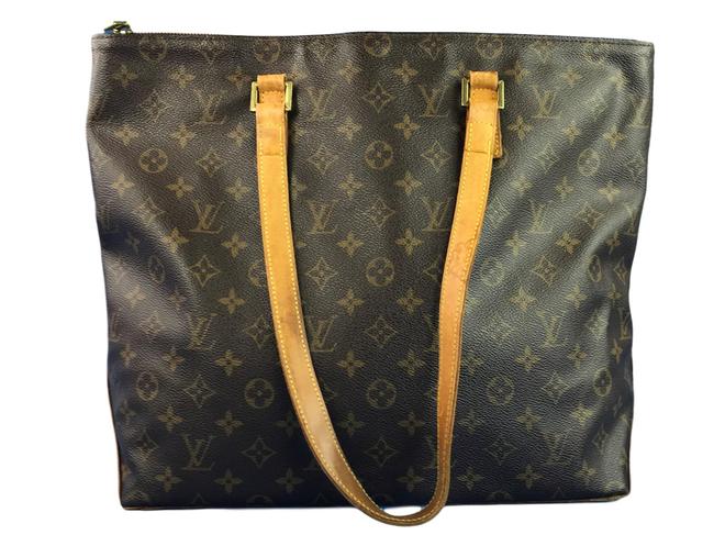 Louis Vuitton Mezzo Monogram Brown Canvas Shoulder Bag