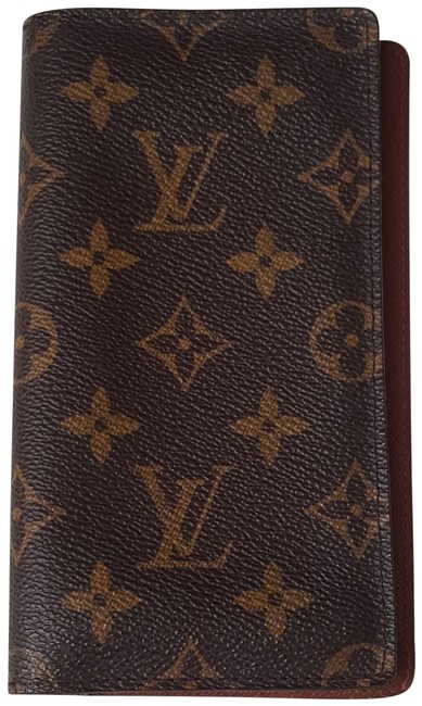 Louis Vuitton Monogram Checkbook Cover Wallet