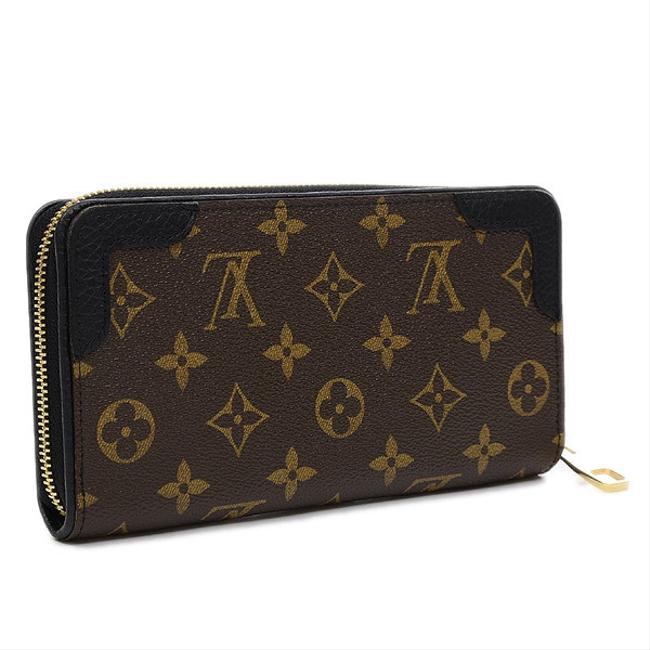 Louis Vuitton Monogram Monogram Noir Zippy Retiro M61855 Wallet