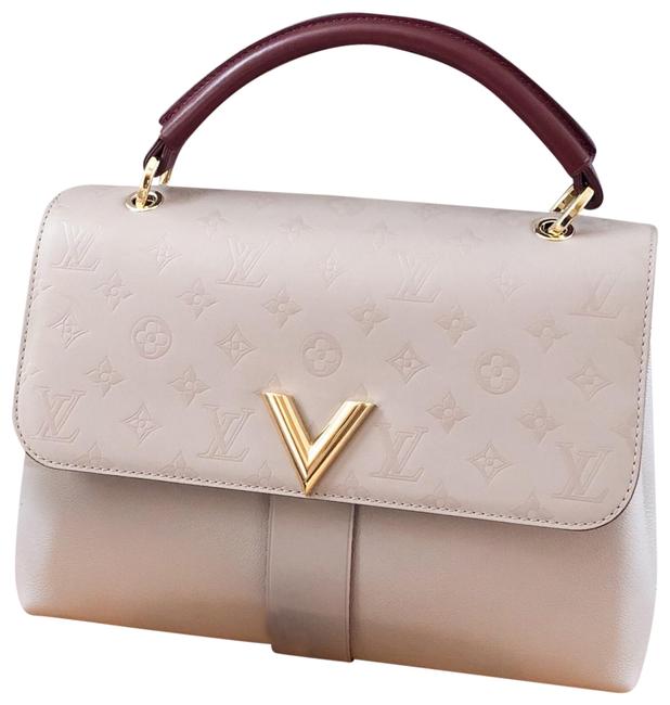 Louis Vuitton Very One Handle Monogram Calfskin Leather Tote Satchel