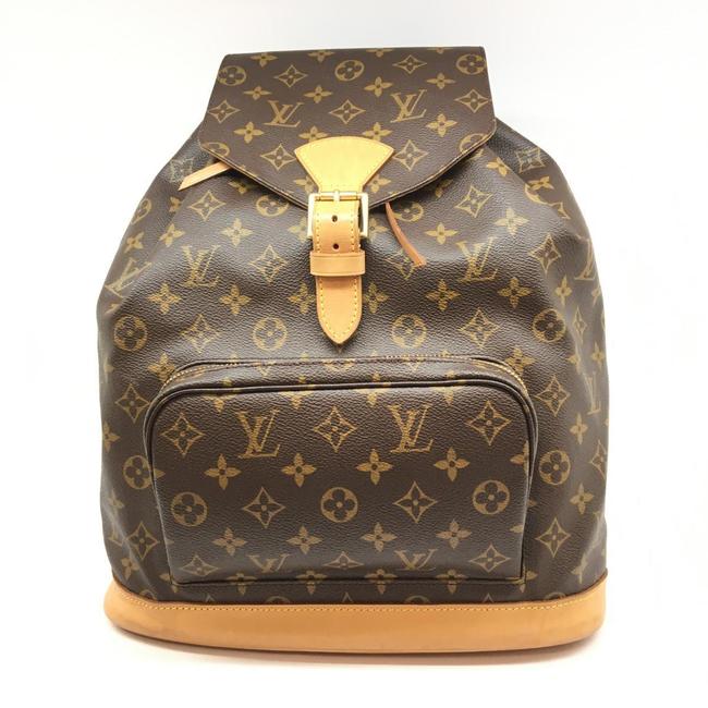 Louis Vuitton Monsuri Gm Rucksack M51135 Brown Monogram Monogram Backpack