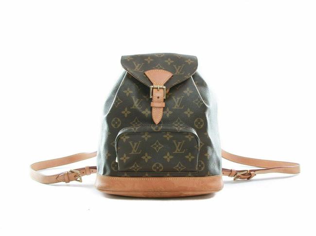 Louis Vuitton Moyen Montsouris Monogram Brown Backpack
