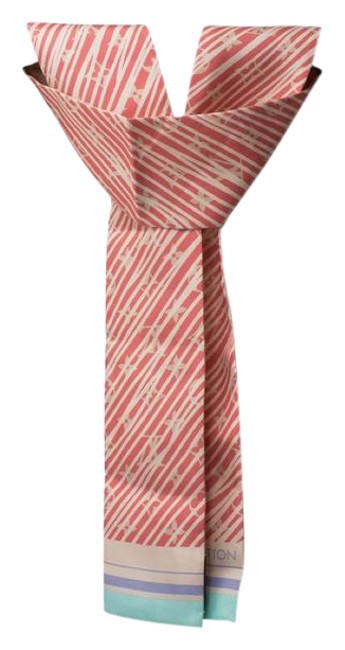 Louis Vuitton Multicolor Silk Almazing Bandeau ScarfWrap