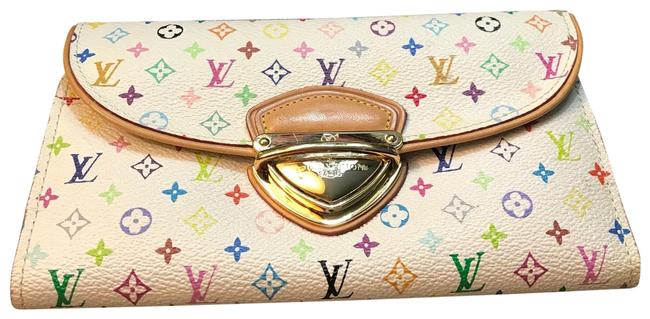 Louis Vuitton Multicolor White Eugene Wallet