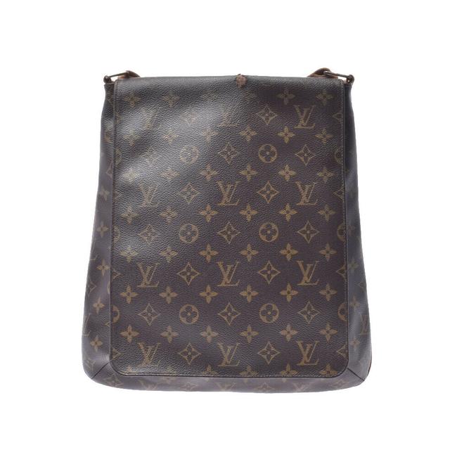Louis Vuitton Shoulder Musette Gm #6291l24b Brown Cross Body Bag