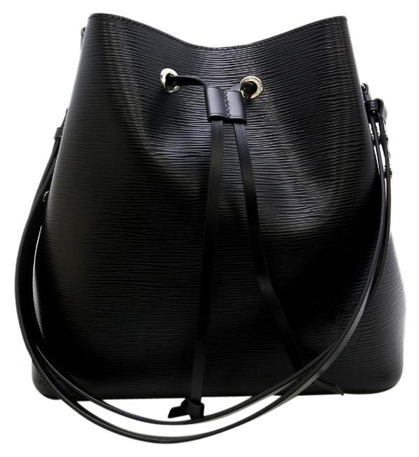 Louis Vuitton Neo Noe Ladies Handbag M54366 Noir Epi Leather Satchel
