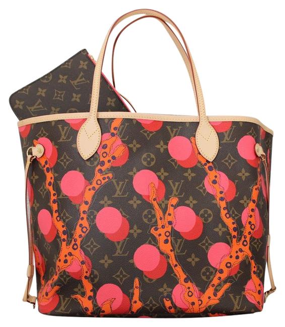 Louis Vuitton Neverfull Ramages with Pouch Monogram Canvas Tote