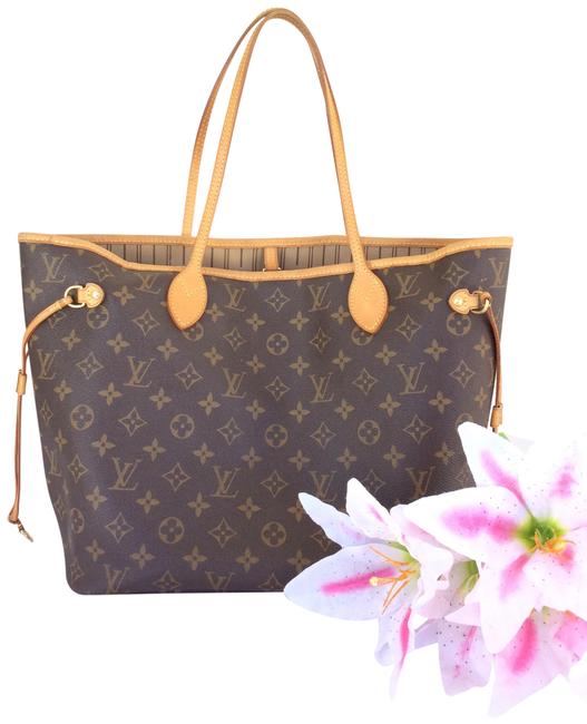 Louis Vuitton Neverfull Tahitienne Brown Tote