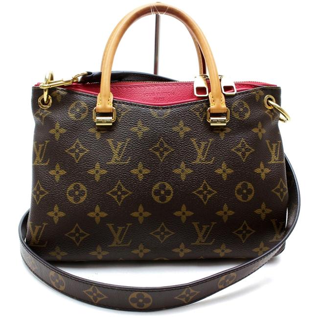 Louis Vuitton Pallas Bb Hand #3278l10 Brown Cross Body Bag