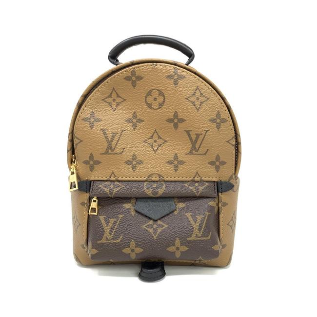 Louis Vuitton Palm Springs Reverse Monogram Brown Backpack