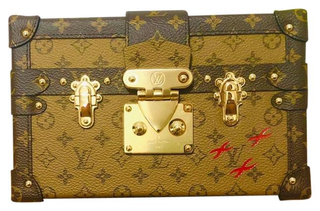 Louis Vuitton Petite Malle Brown Clutch