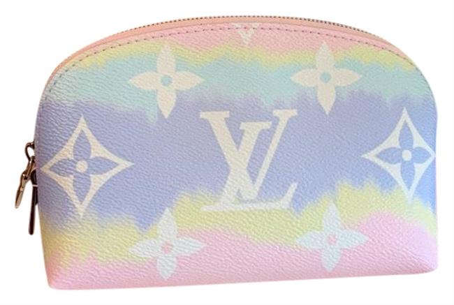 Louis Vuitton Pink Cosmetic Pouch Escale Wallet