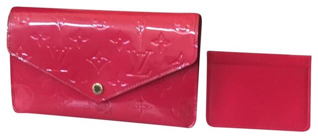 Louis Vuitton Pink Monogram Vernis Wallet