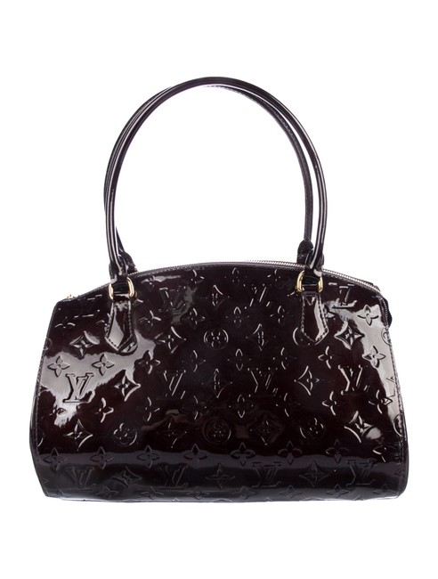 Louis Vuitton Pochette Sherwood Gm Amarante Vernis Satchel