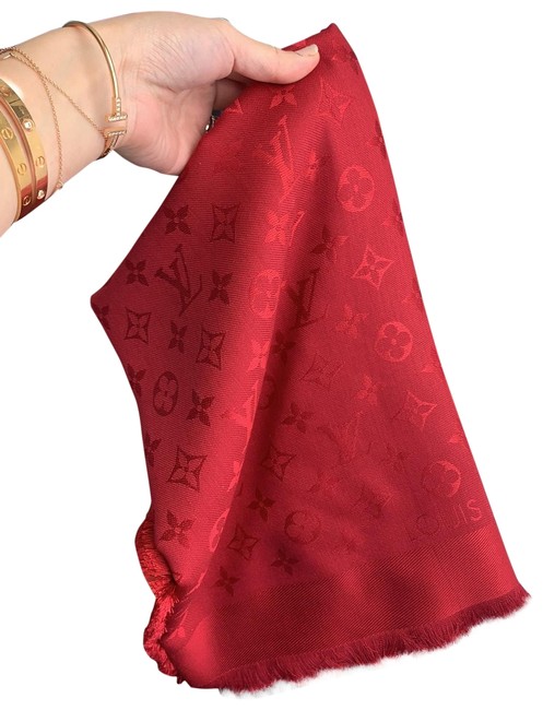 Louis Vuitton Pomme D Amour Monogram Shawl ScarfWrap