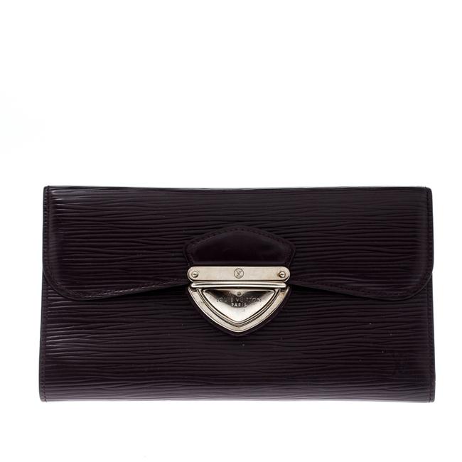 Louis Vuitton Purple Cassis Epi Leather Eugenie Wallet