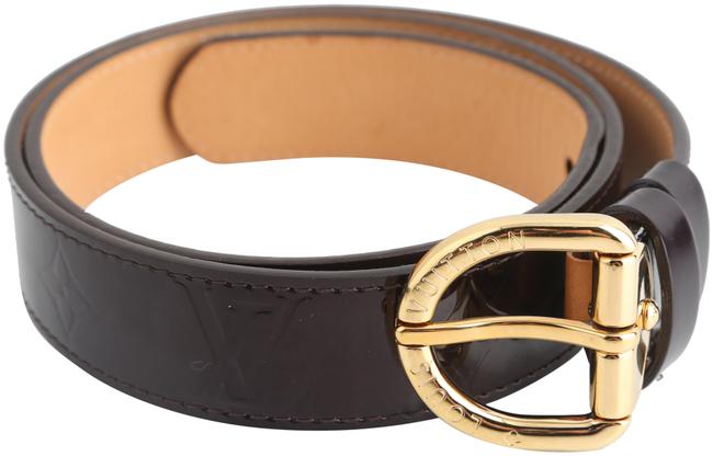 Louis Vuitton Purple Vernis Ceinture Belt