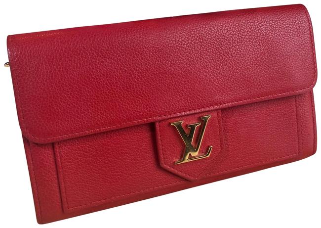 Louis Vuitton Red Lockme Wallet