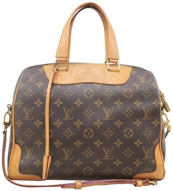 Louis Vuitton Retiro NM Monogram Canvas Brown Satchel