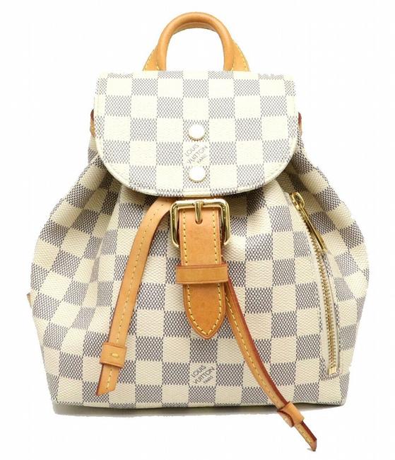 Louis Vuitton Shoulder Bag Damier Azur Speron Bb Rucksack N44026 Pvc Backpack