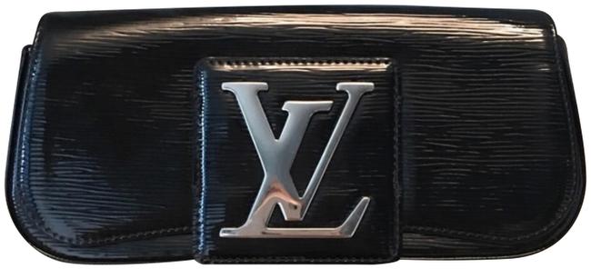 Louis Vuitton Sobe SoBe Electric Lv Black Clutch