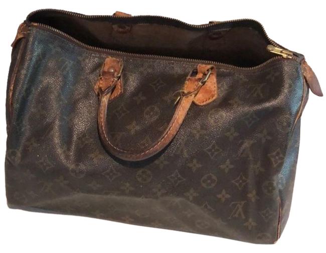 Louis Vuitton Speedy Monogram #4 Brown Satchel